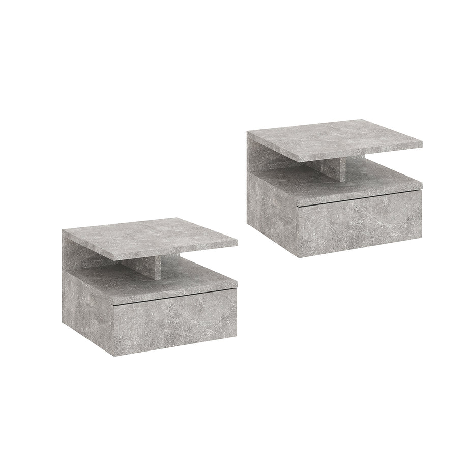 Bedside Table MONACO 2T, Set of 2
