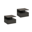 Bedside Table MONACO 2T, Set of 2
