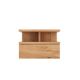 Mesita de noche MONACO T — Roble Craft Dorado