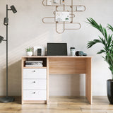 Schreibtisch mit 3 Schubladen | Oslo 110H