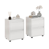 Kommode mit 2 Schubladen, 2er Set | Linoa 2NS