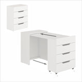 KOMTO Schreibtisch mit 3 Schubladen | FOLDY 2