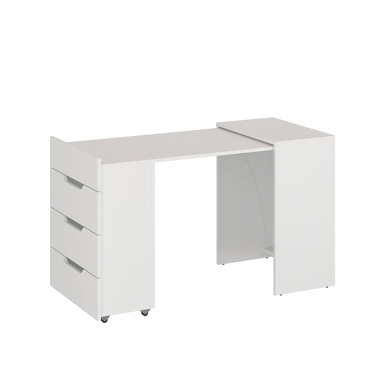 KOMTO Schreibtisch mit 3 Schubladen | FOLDY 2