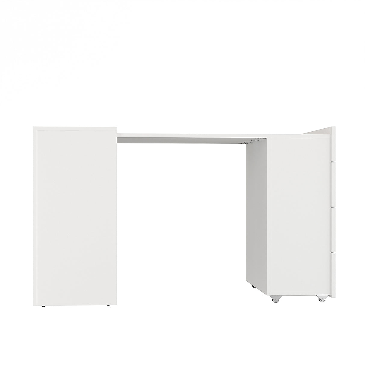 KOMTO Schreibtisch mit 3 Schubladen | FOLDY 2
