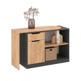Scrivania FOLDY 3 — Rovere Craft Dorato / Antracite
