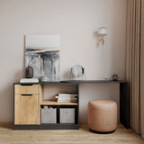 Scrivania FOLDY 3 — Rovere Craft Dorato / Antracite