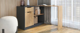 Scrivania FOLDY 3 — Rovere Craft Dorato / Antracite