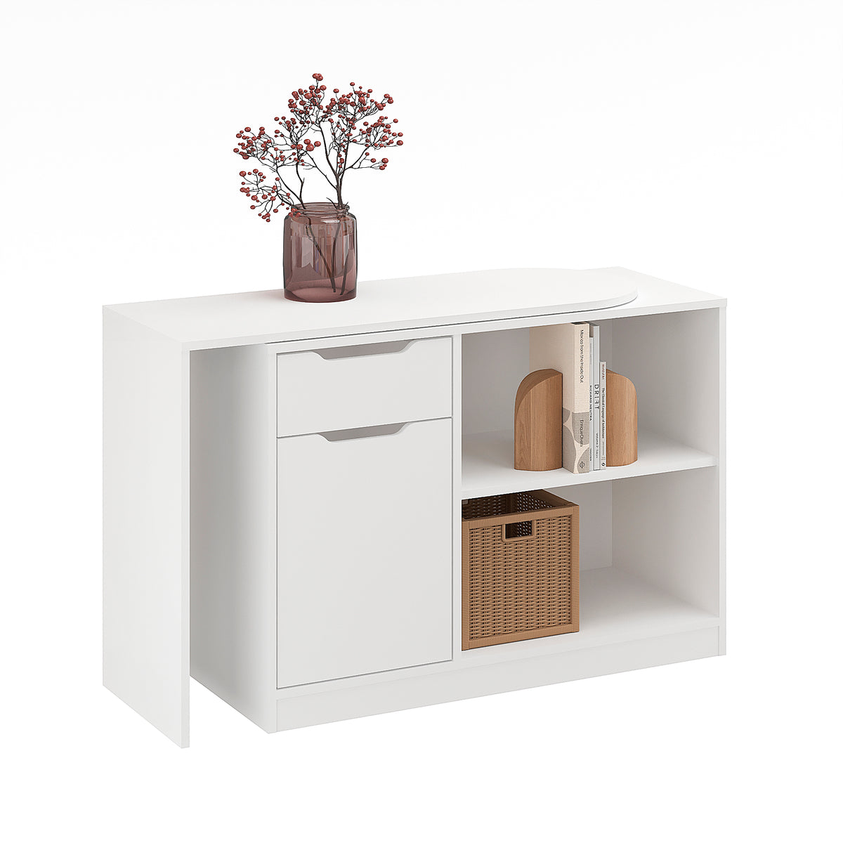 Biurko FOLDY 3 — Biały
