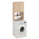 Mobile per lavatrice GIZMO W — Rovere Sonoma