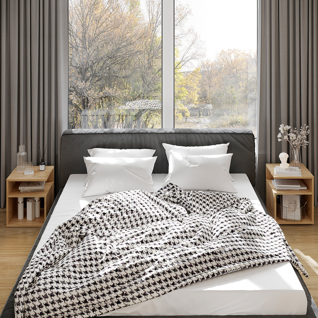 Beistelltisch mit 2 offene Fächer | KABA 2 pcs.