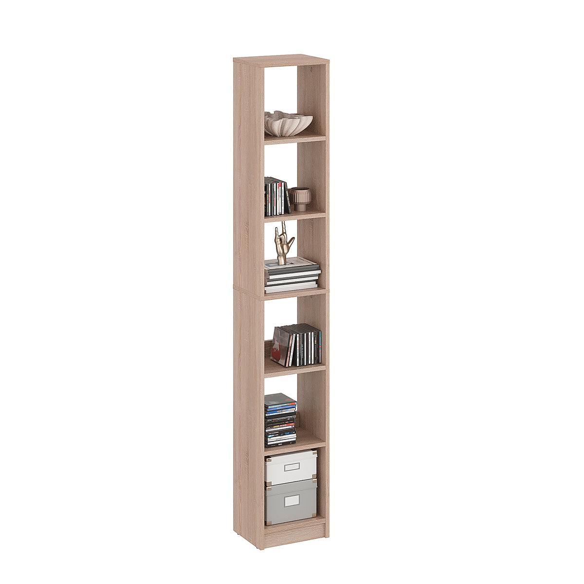 Bookcase LAKO 6 — Sonoma Oak