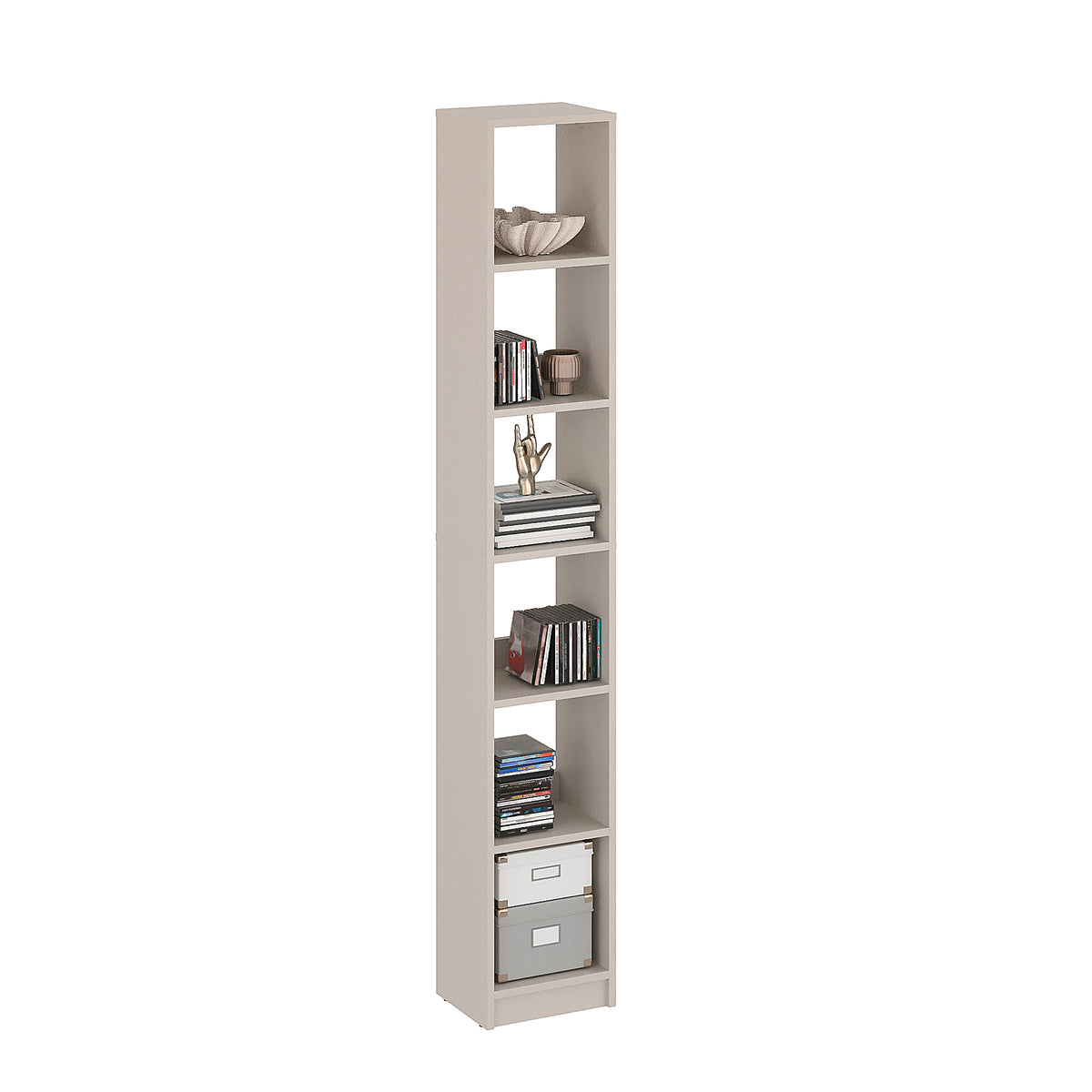 Bookcase LAKO 6 — Cashmere
