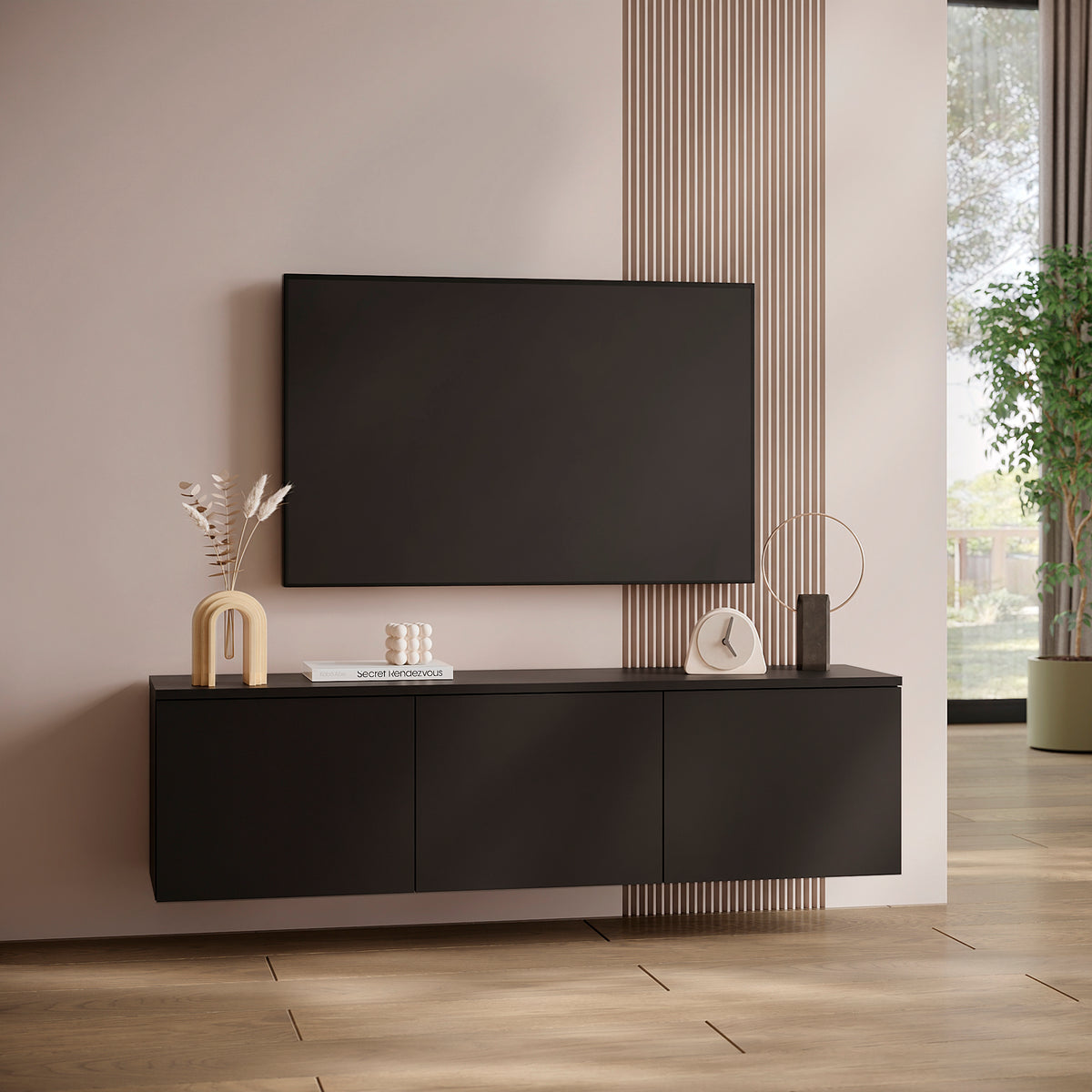 TV Stand LOIS 3 — Black