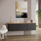 Mobile TV LOIS 3 — Rovere Craft Dorato / Antracite