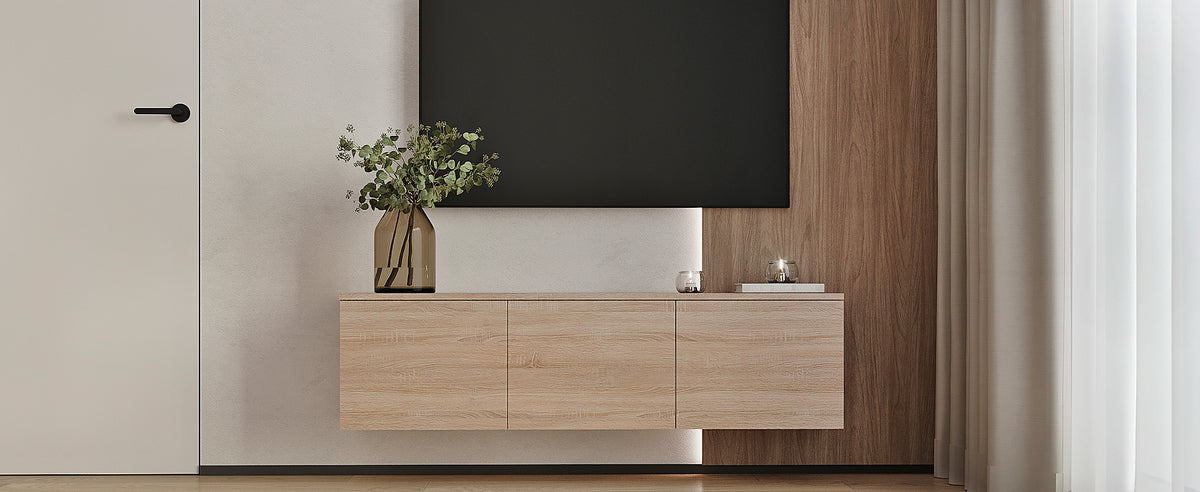 TV Stand LOIS 3 — Sonoma Oak