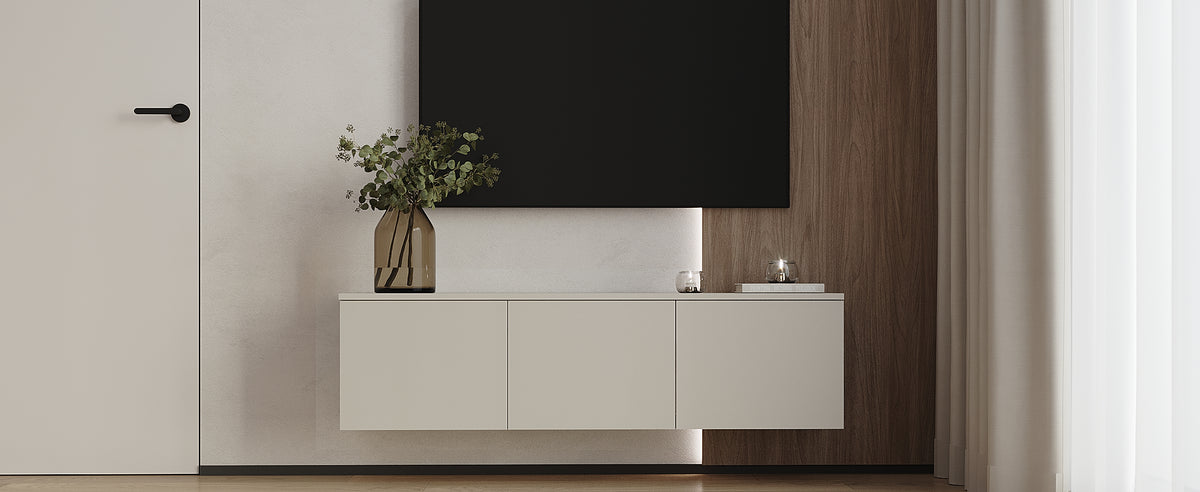 TV Stand LOIS 3 — Cashmere