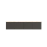 Mobile TV LOIS 4 — Rovere Craft Dorato / Antracite