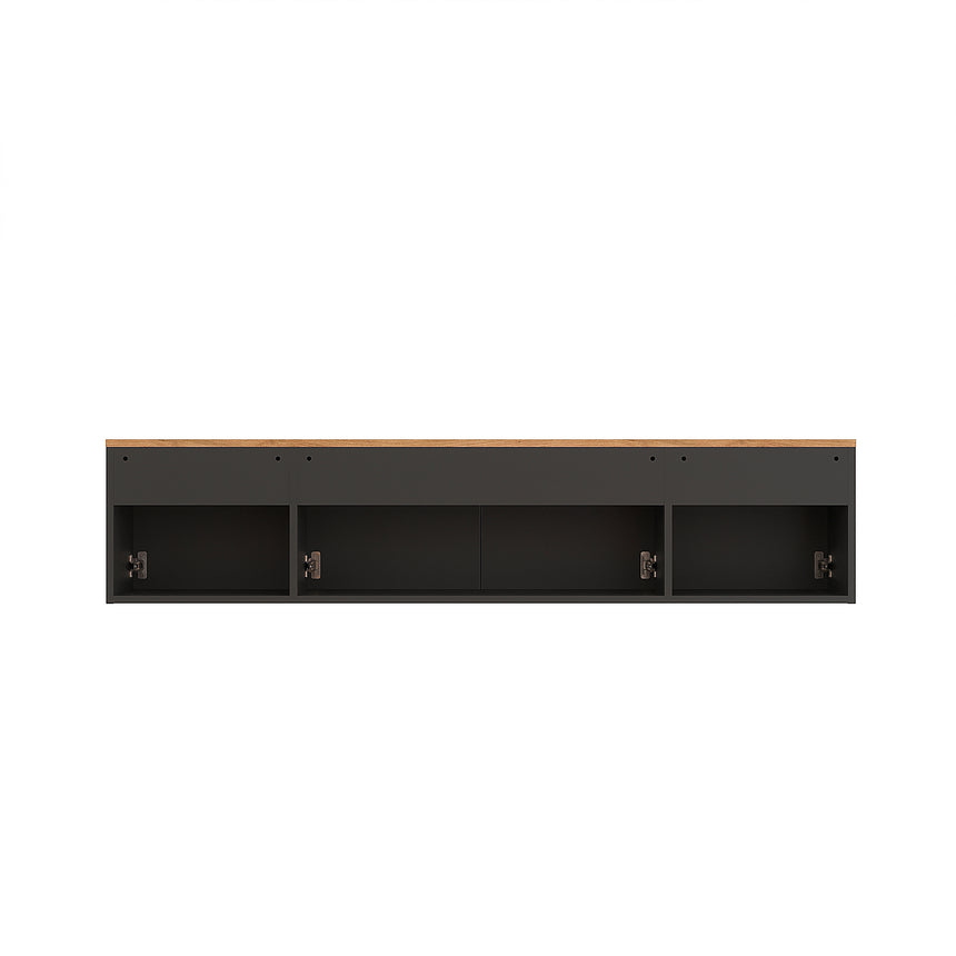Mobile TV LOIS 4 — Rovere Craft Dorato / Antracite
