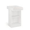 Wickeltisch Schmal, Baby Kommode mit Wickelaufsatz abnehmbar, Baby Changing Table | Lulliblox M1