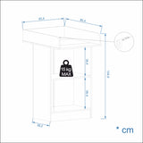 Wickeltisch Schmal, Baby Kommode mit Wickelaufsatz abnehmbar, Baby Changing Table | Lulliblox M1