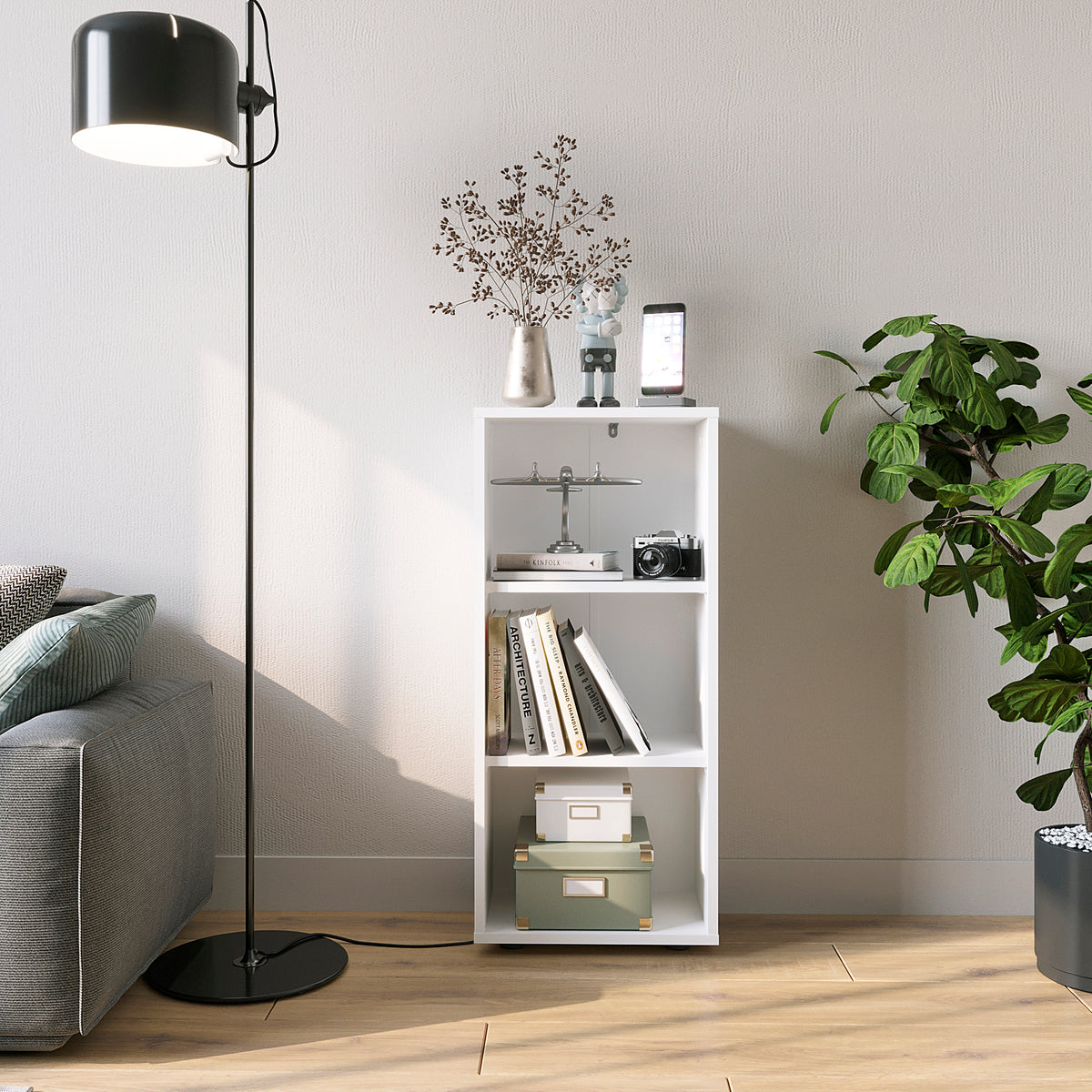 Bookcase Lumo 40-3F
