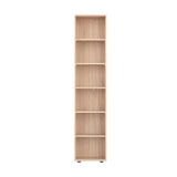 Bücherregal mit 6 Ebenen und Höhenverstellbare Regale | LUMO 40-6F