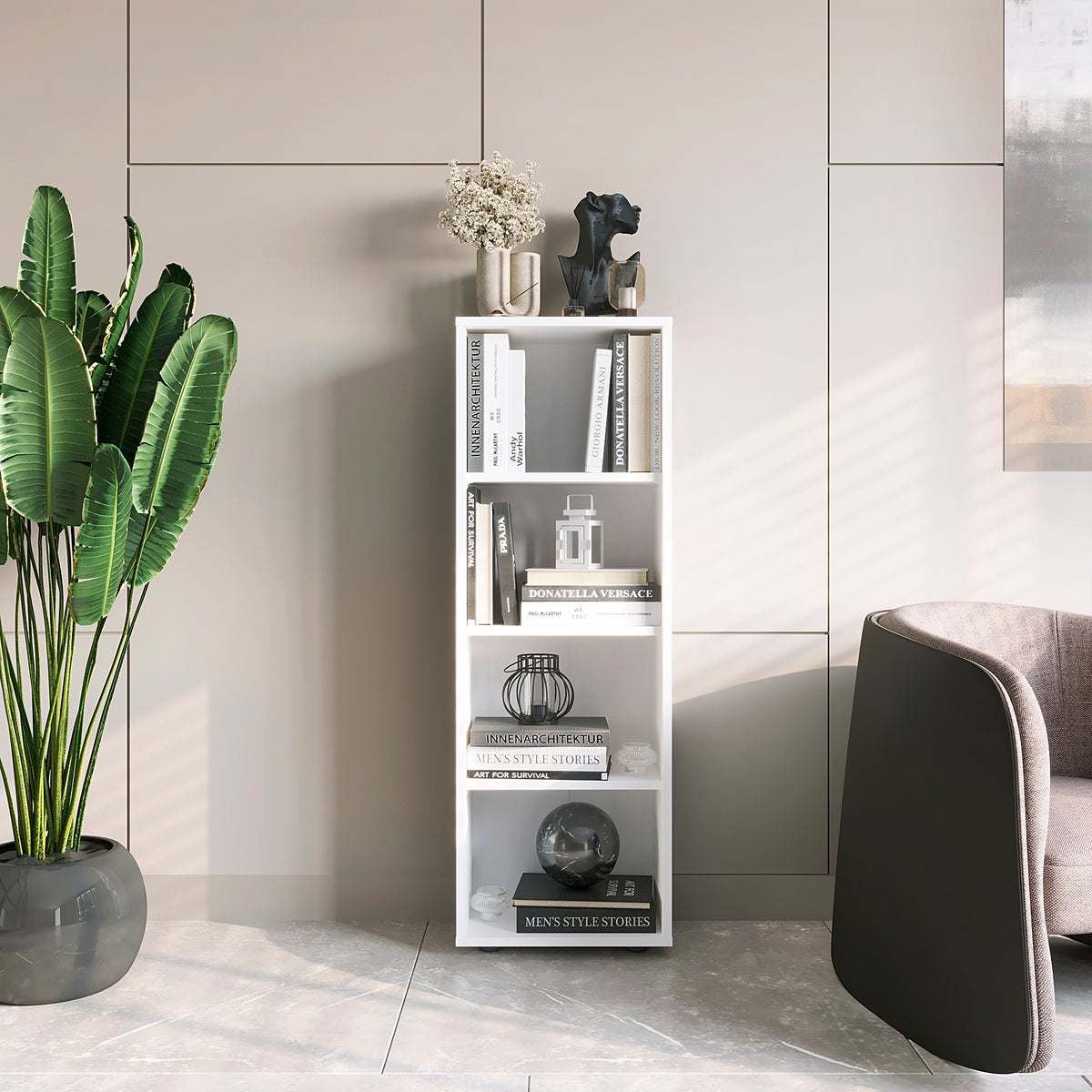 Bookcase Lumo 40-4F