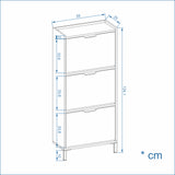 KOMTO Schuhschrank Schmal mit 3 Klappen | Madrid 3