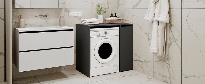 Mueble para lavadora MOZI L — Antracita