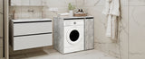 Mueble para lavadora MOZI L — Hormigón