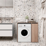 Mueble para lavadora MOZI L — Roble Sonoma
