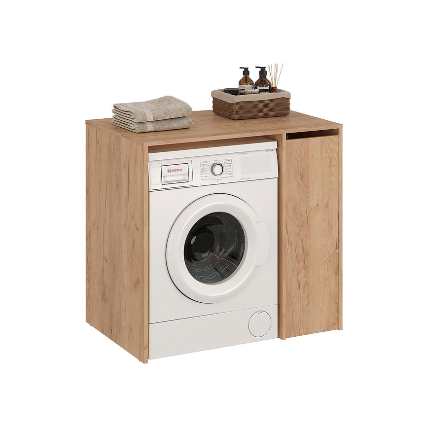 Mueble para lavadora MOZI L — Roble Craft Dorado