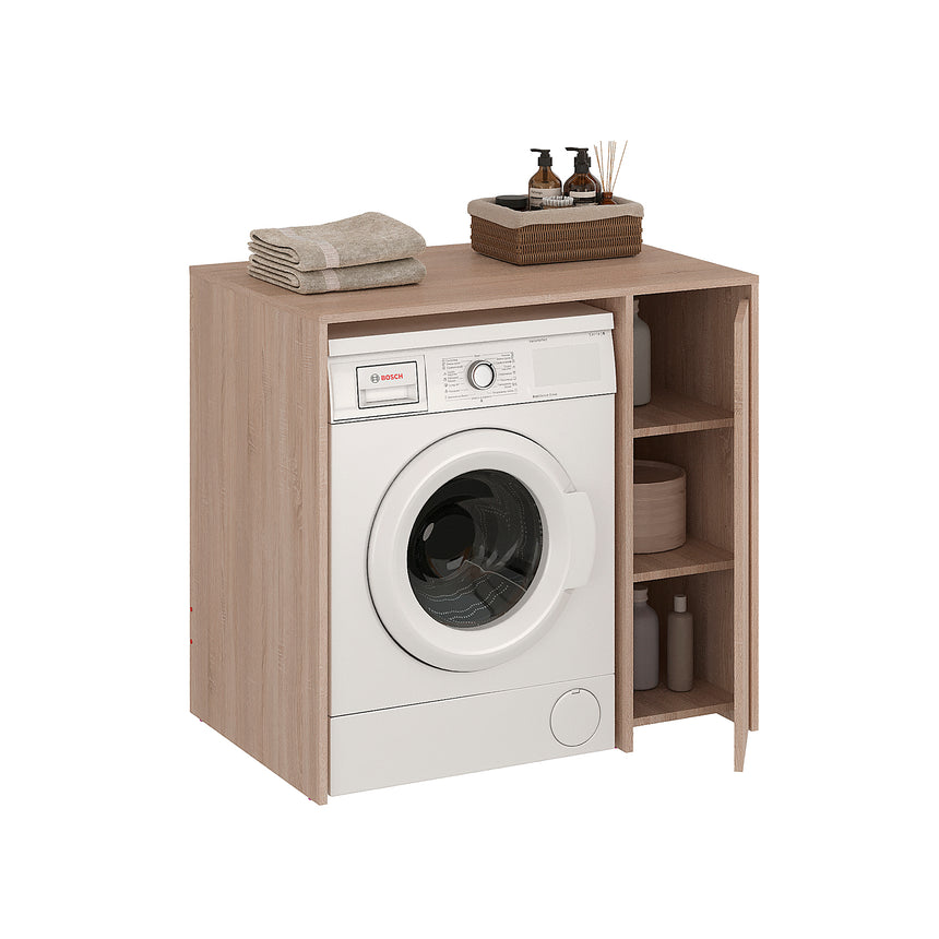 Mueble para lavadora MOZI L — Roble Sonoma