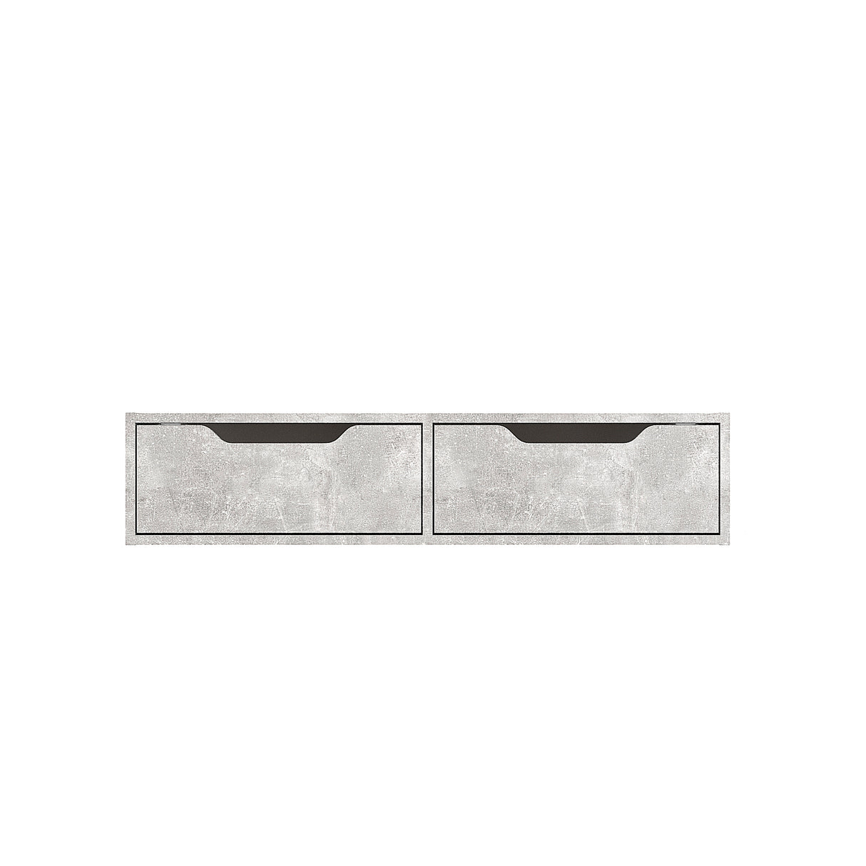 Wandregal mit 2 Schubladen | NOKA