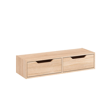 Wandregal mit 2 Schubladen | NOKA