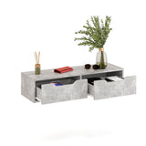 Wandregal mit 2 Schubladen | NOKA