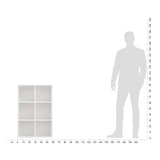 Bücherregal – Regal mit 6 Fächern | Nubo 6