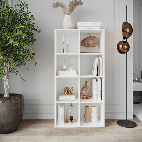 Bücherregal mit 8 Fächern | Nubo 8