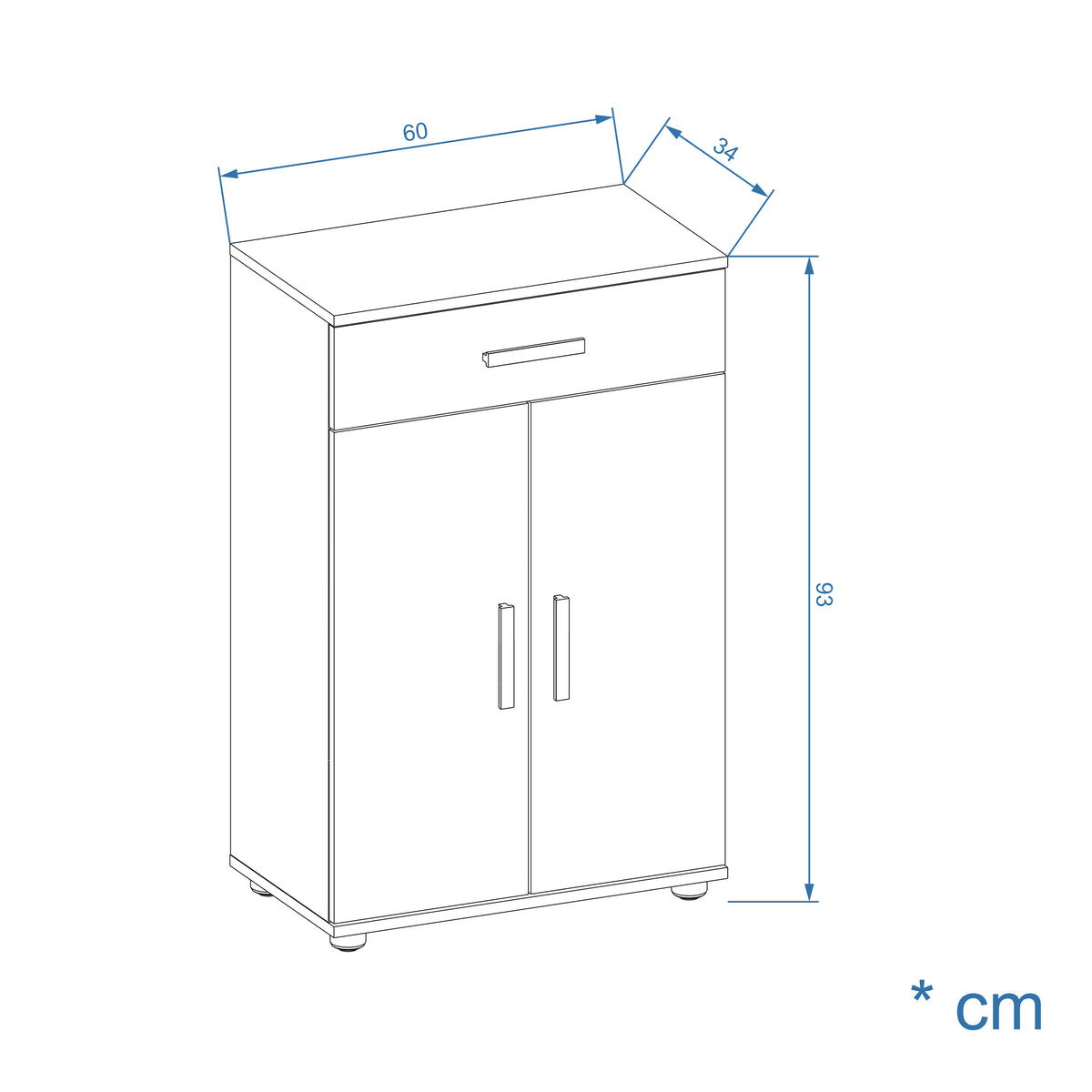 Credenza Porto 90