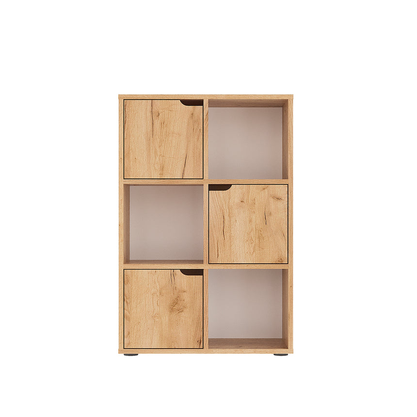 Libreria Shelf 6 — Rovere Craft Dorato