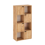 Libreria Shelf 8 — Rovere Craft Dorato