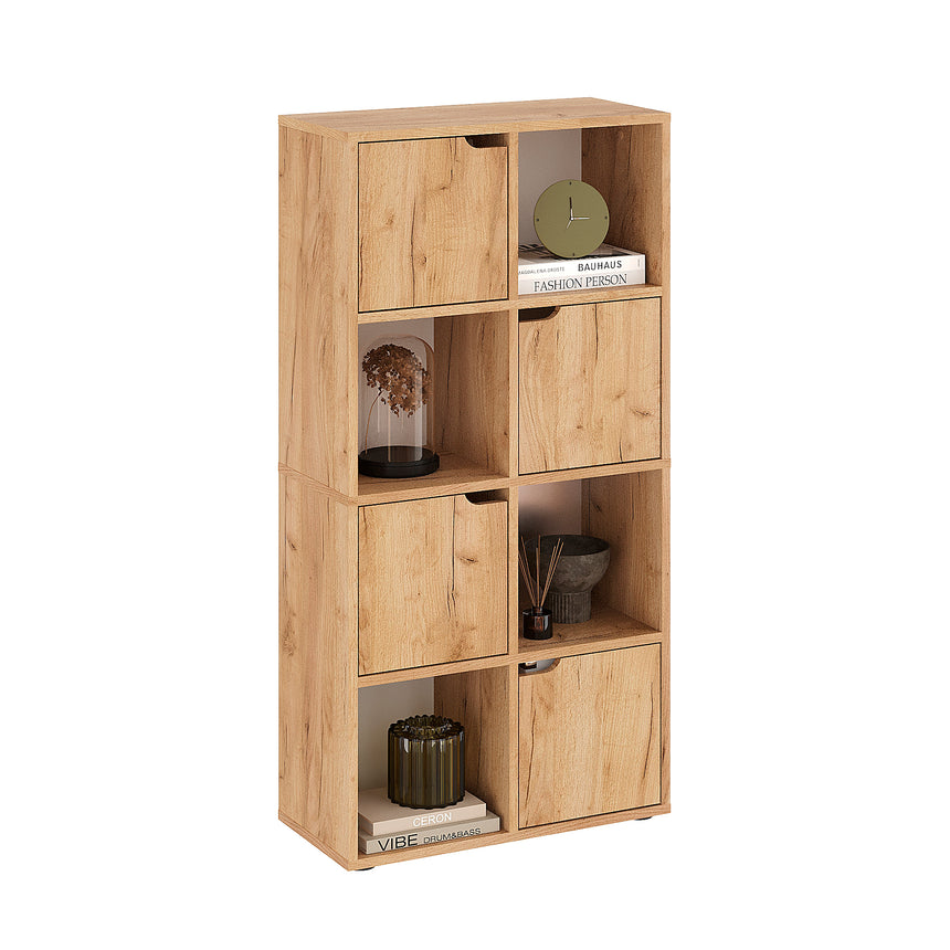 Libreria Shelf 8 — Rovere Craft Dorato