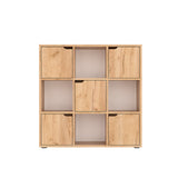 Libreria Shelf 9 — Rovere Craft Dorato
