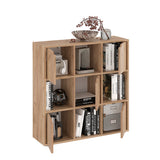 Libreria Shelf 9 — Rovere Craft Dorato