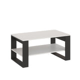 Tavolino da salotto TOKI — Bianco / Antracite