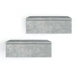 Bedside Table Monaco 2-Piece Set