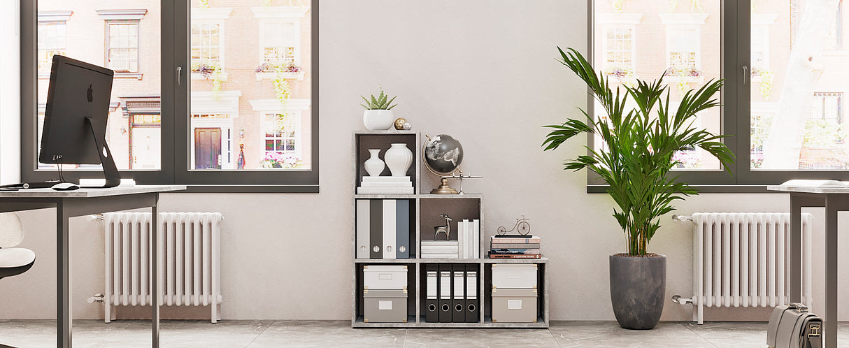 Treppenregal Stufenregal mit 6 Fächern | Vexo 6