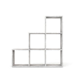 Treppenregal Stufenregal mit 6 Fächern | Vexo 6