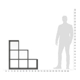 Treppenregal Stufenregal mit 6 Fächern | Vexo 6