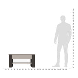 Mesa de centro WIRE — Cachemira / Antracita